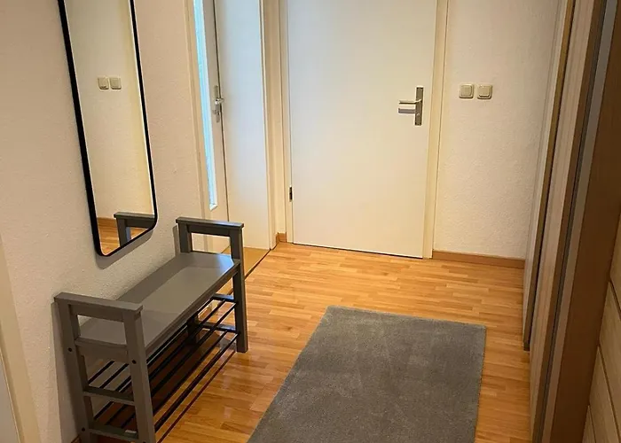 Apartment Leuben - Stylisch - Balkon - Kueche
